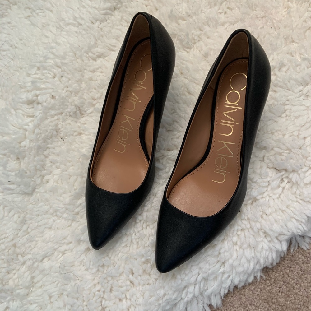 Calvin Klein black heels